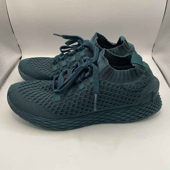 NOBULL Project Allday Knit Athletic Sneakers Women’s Size 10 Men’s Size 8.5 Teal - Picture 2 of 10